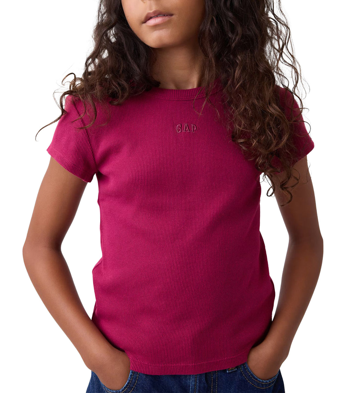 Mini Logo T-Shirt Ruby Pink