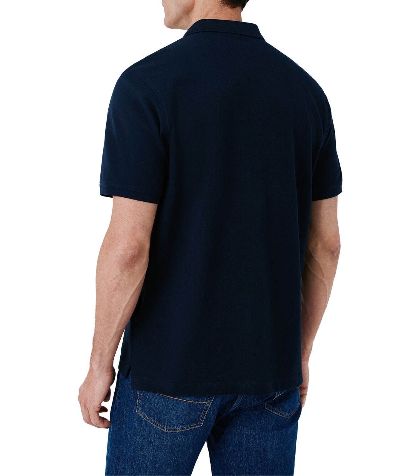 Pique Basic Polo Shirt Navy