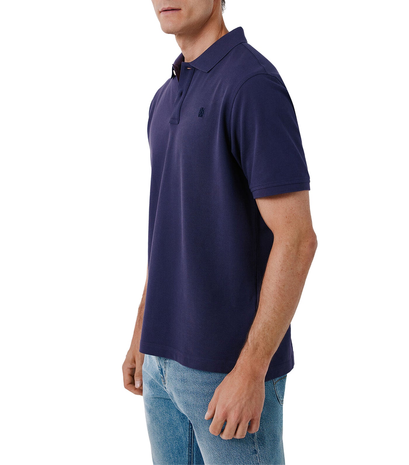 Pique Basic Polo Shirt Purple/Lilac