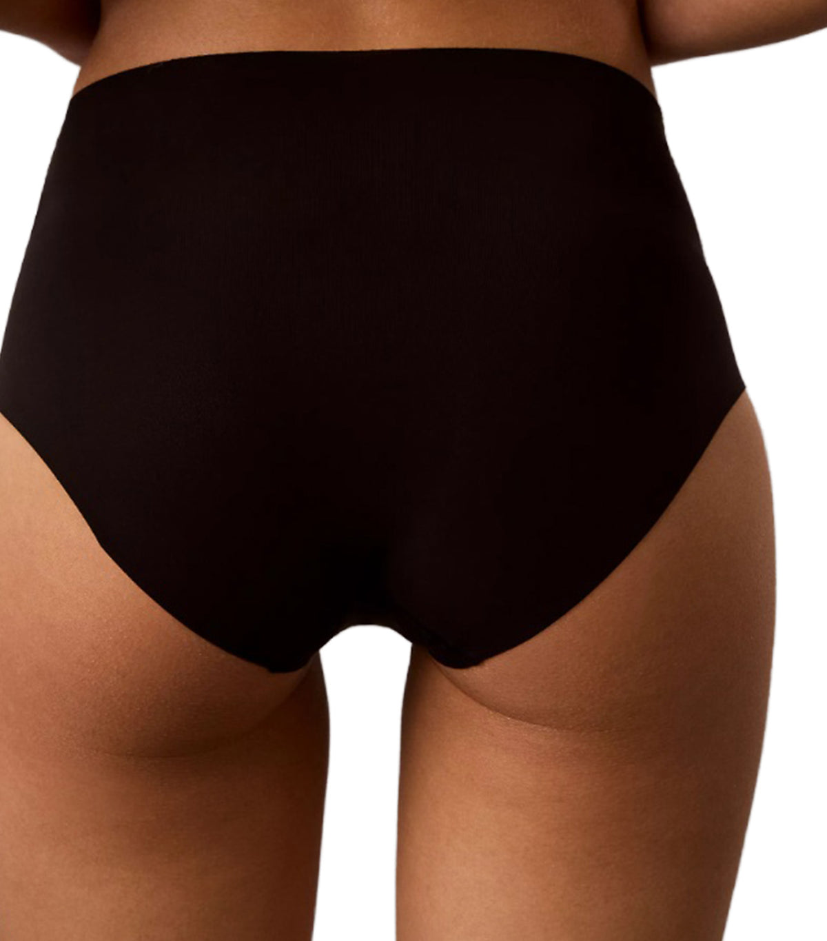 High Rise Brief Bottom Black