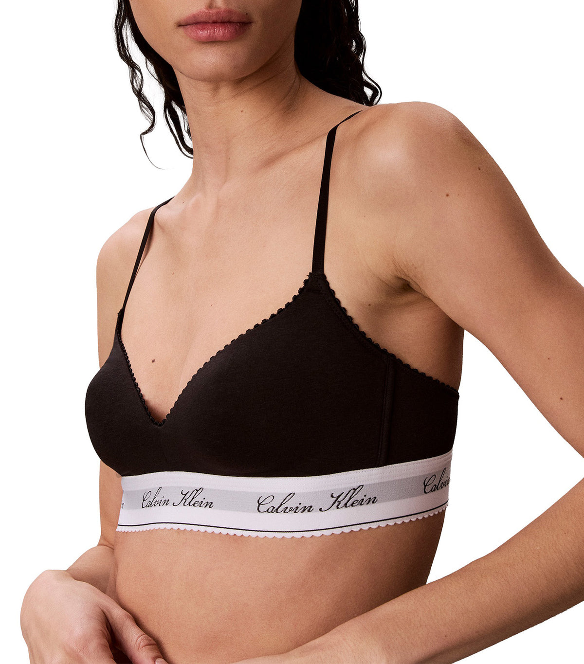Lightly Lined Bralette Black