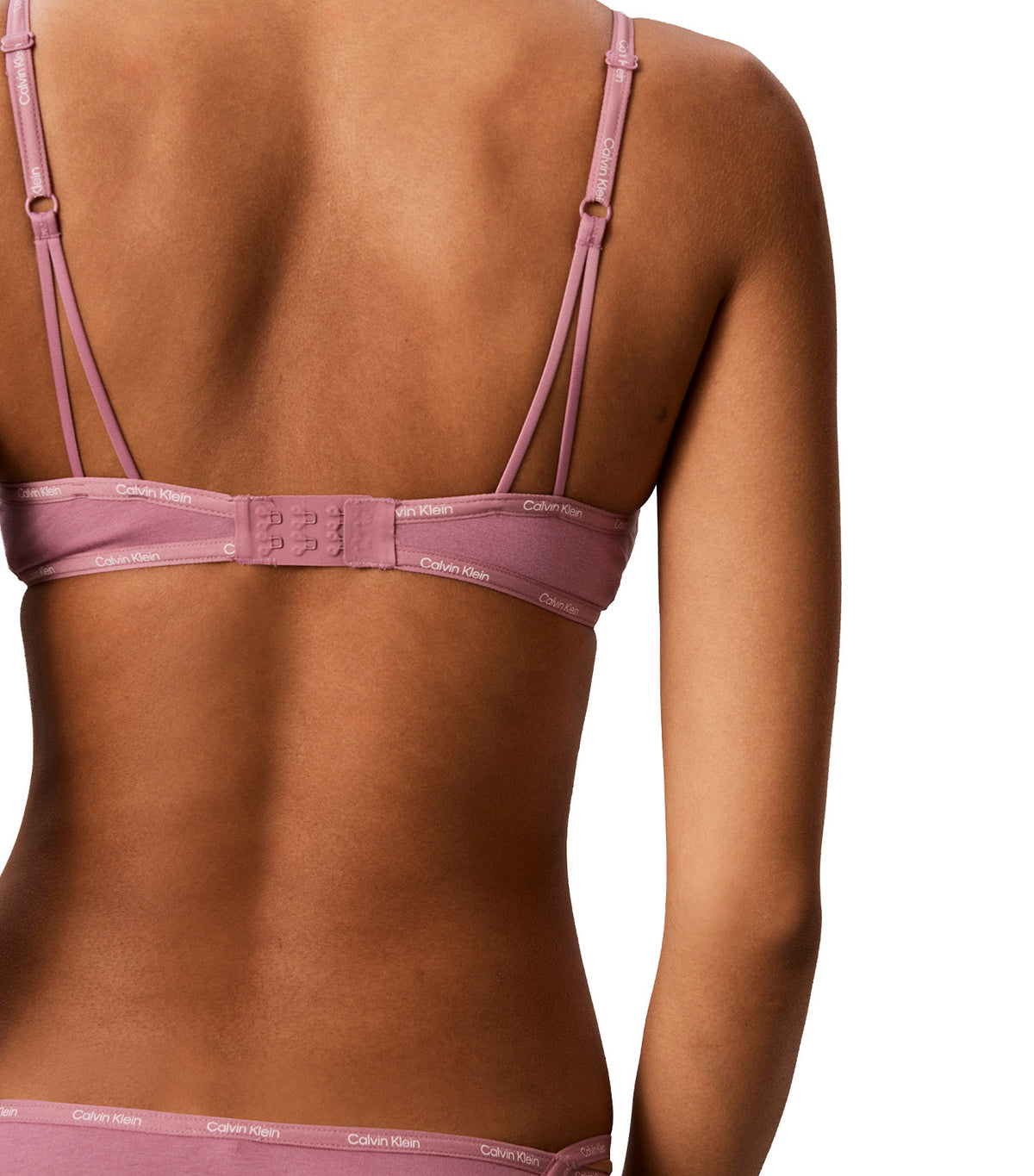 Lightly Lined Triangle Bra Dusky Orchid