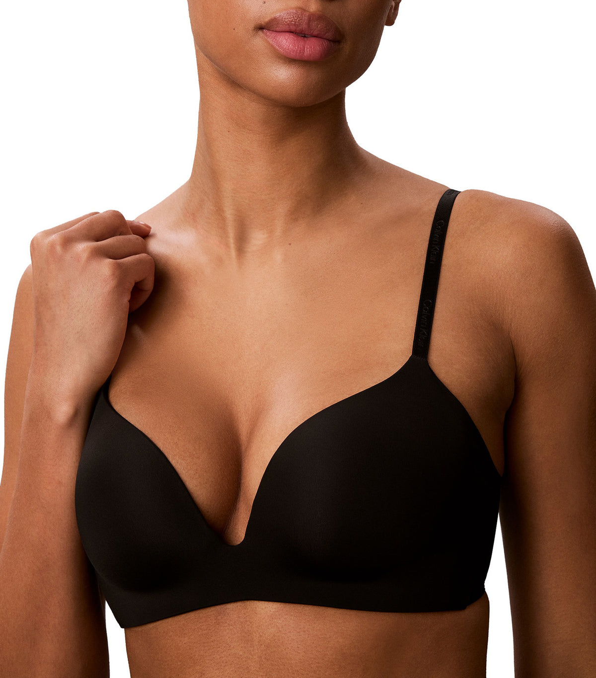 Wirefree Push Up Bra Black