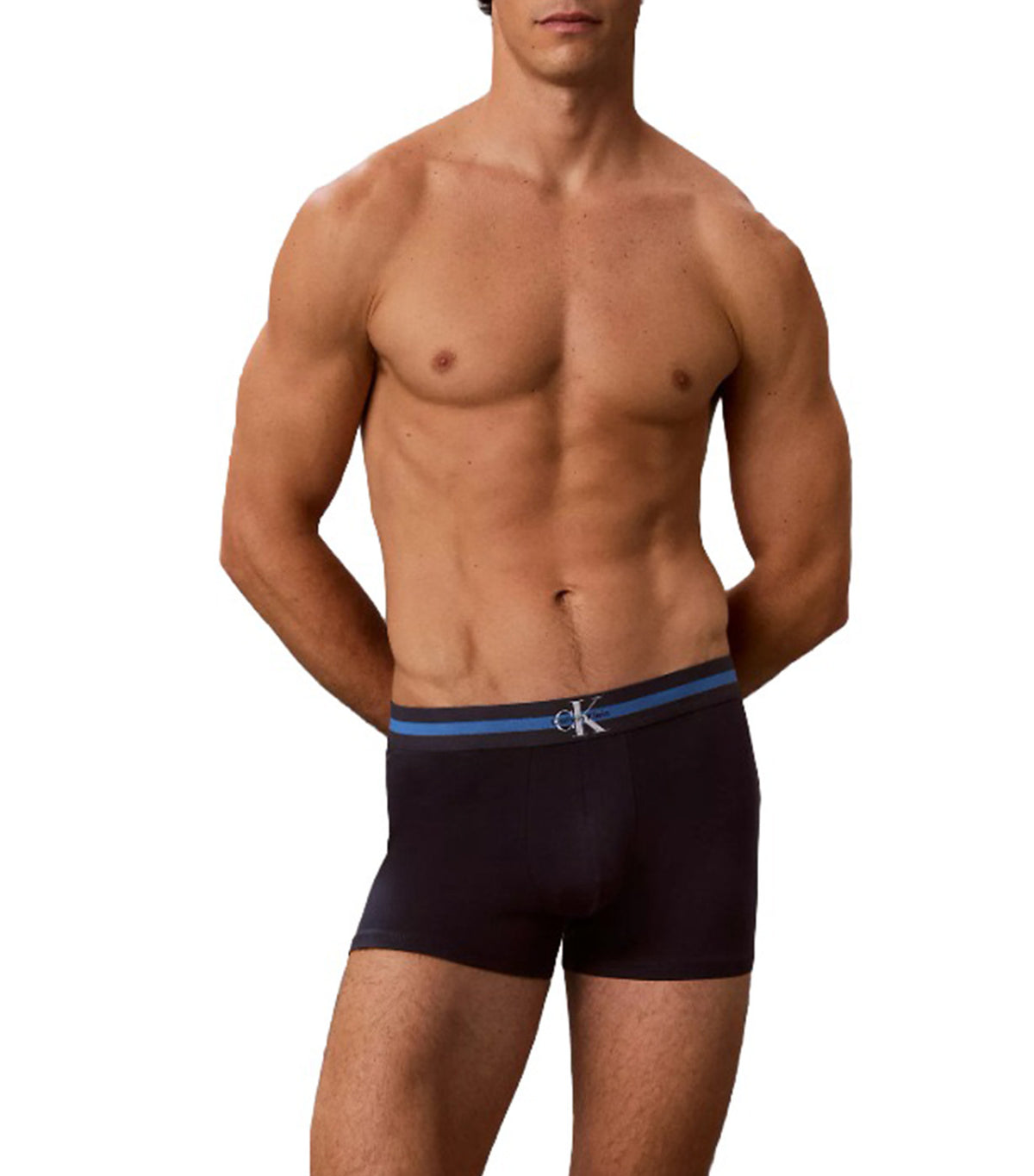 Calvin Klein Trunk 3-Pack Dark Sapphire/Smudge CK Small Poseidon Blue/Quicksilver