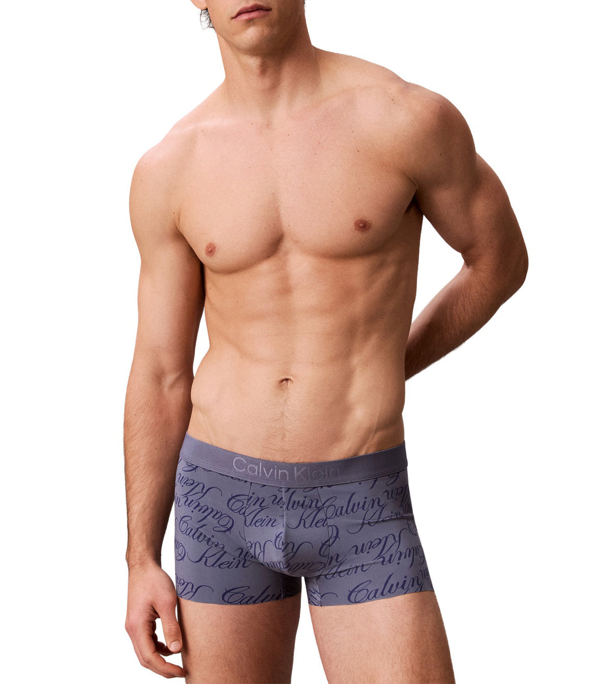 Low Rise Trunk Script Lasso Grisaille