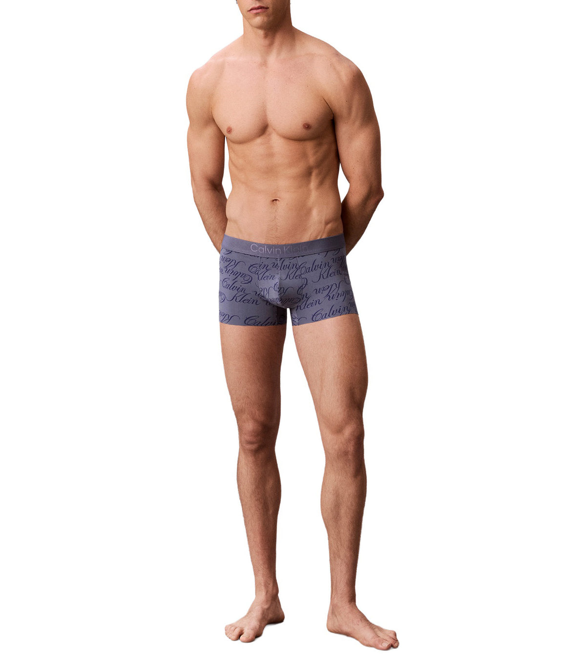 Low Rise Trunk Script Lasso Grisaille