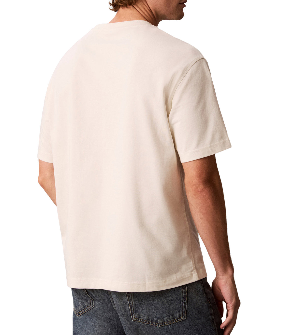 Relaxed Denim Monologo Graphic Tee Tofu