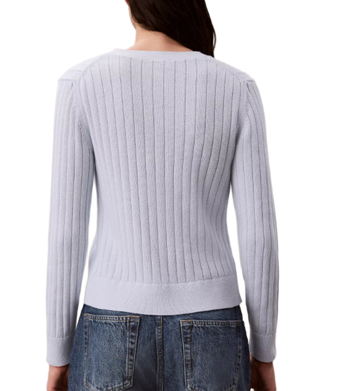 Woven Label Cardigan Plein Air