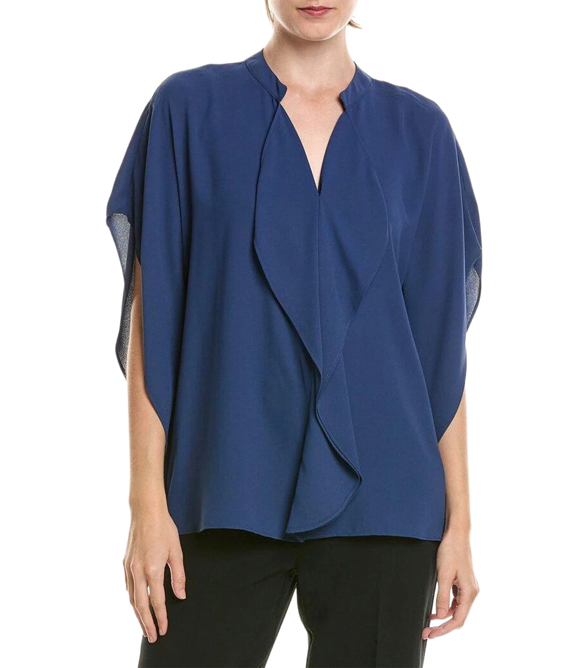 Flutter Dolman Top Blue