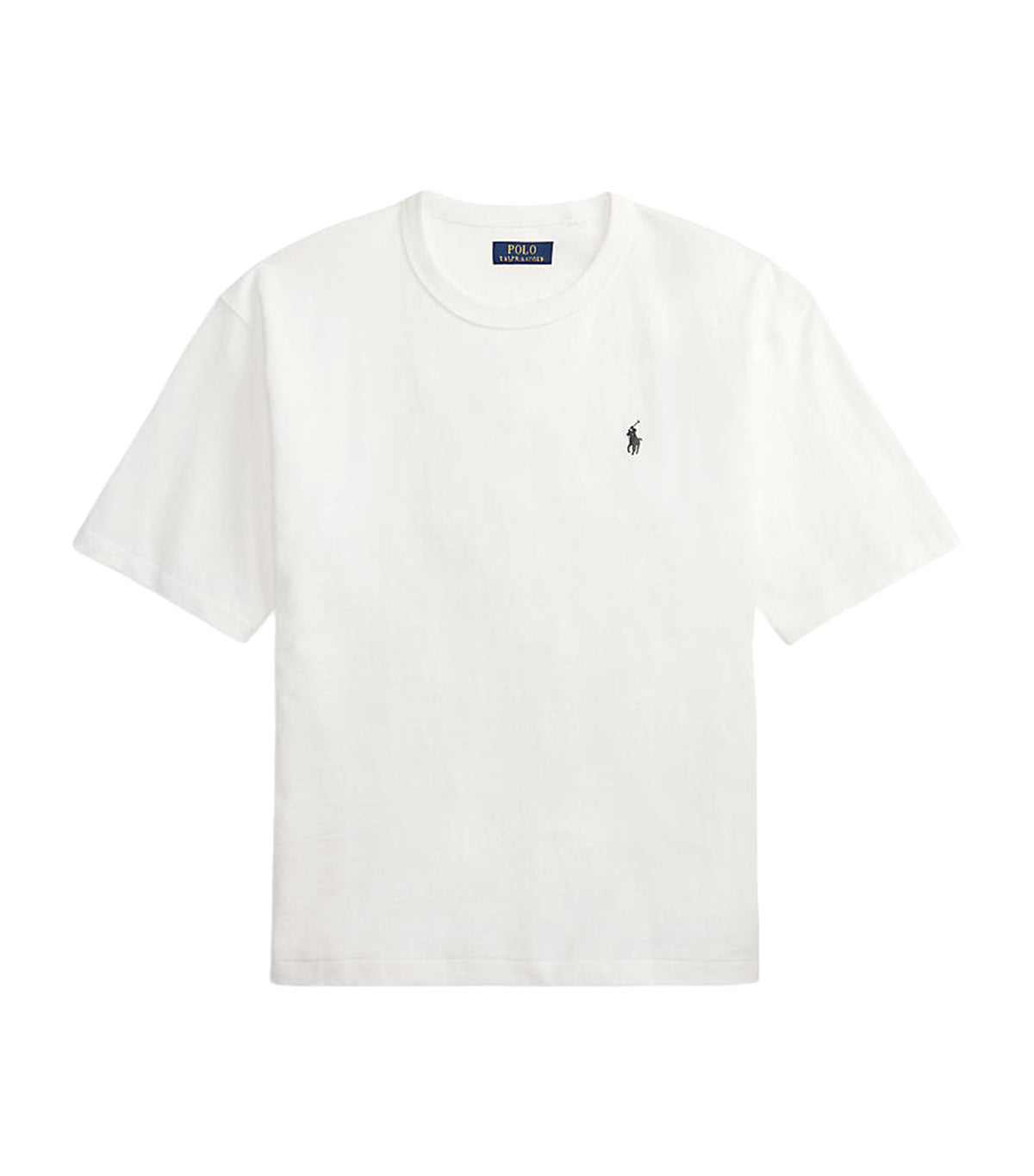 Men's Relaxed Fit Jersey Crewneck T-Shirt White