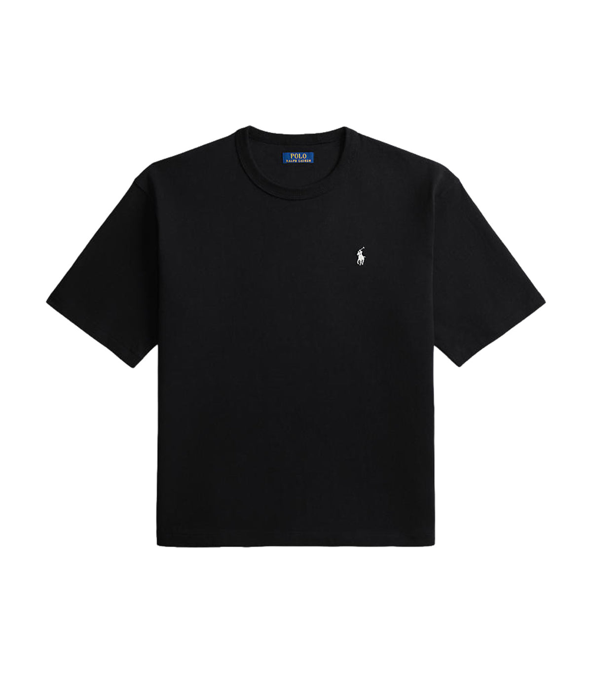 Men's Relaxed Fit Jersey Crewneck T-Shirt Black