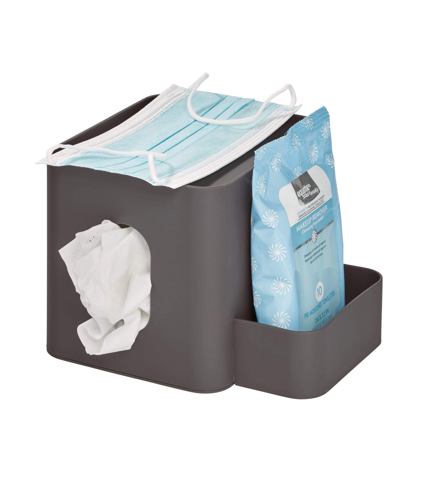 Tissue Holder with Storage Caddy