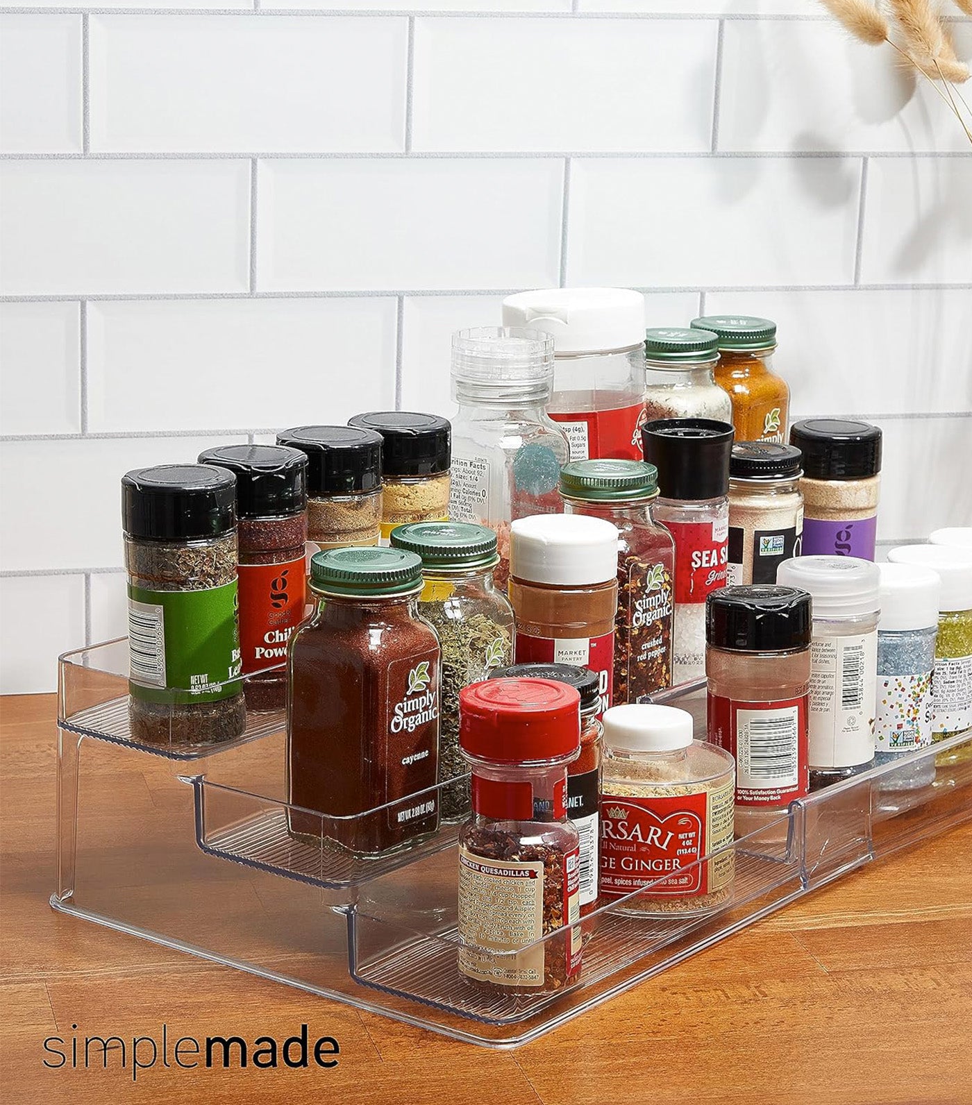 3-Tier Spice Rack Clear