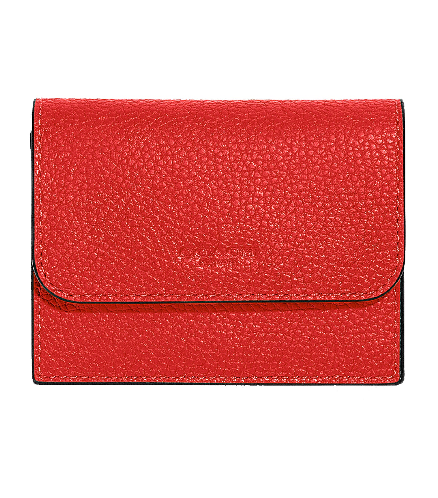 Free Accordion Flap Card Case Sport Red