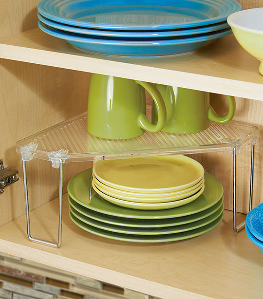 iDesign Linus Kitchen Cabinet Corner Shelf