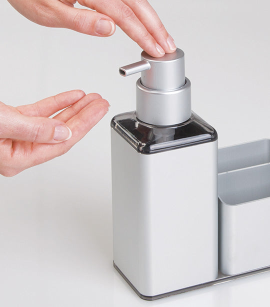 iDesign Metro Ultra Soap Dispenser and Scrub Hub
