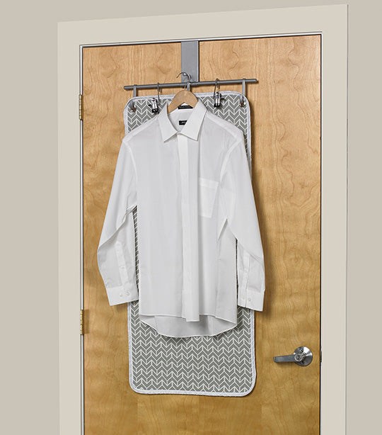 Over-the Door Steaming Station Gray/White