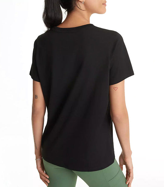 Skyline Sketch Logo Crew Neck Tee Black