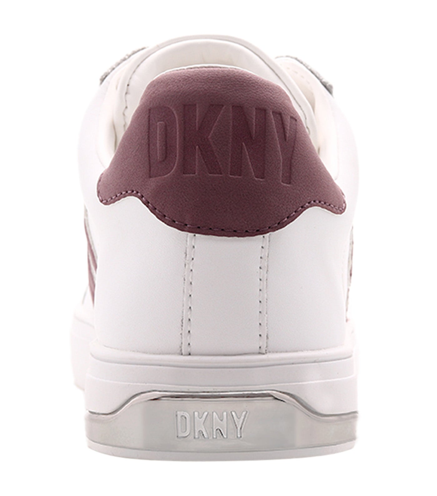 Abeni Lace Up Sneaker White/Mauve