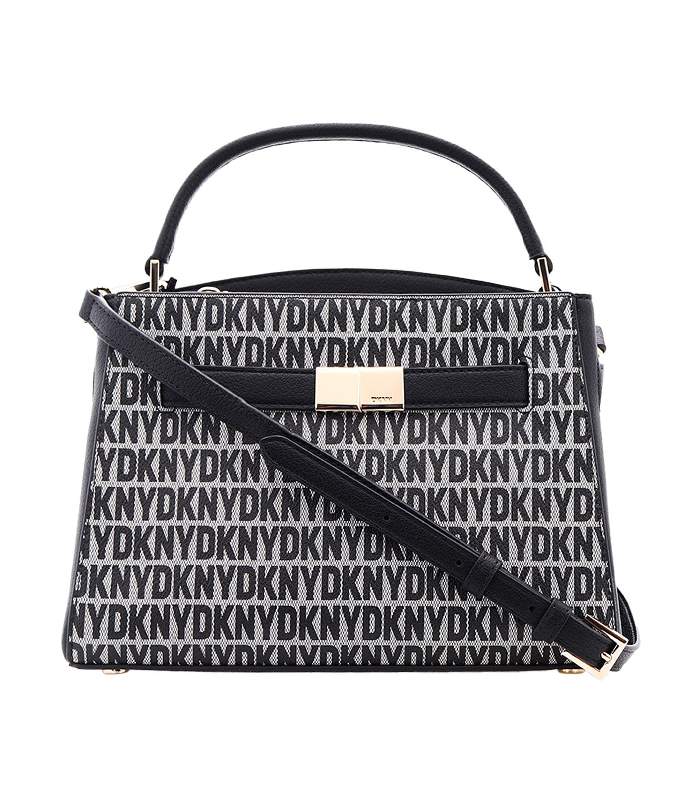 Paxton Satchel Black/Logo Black