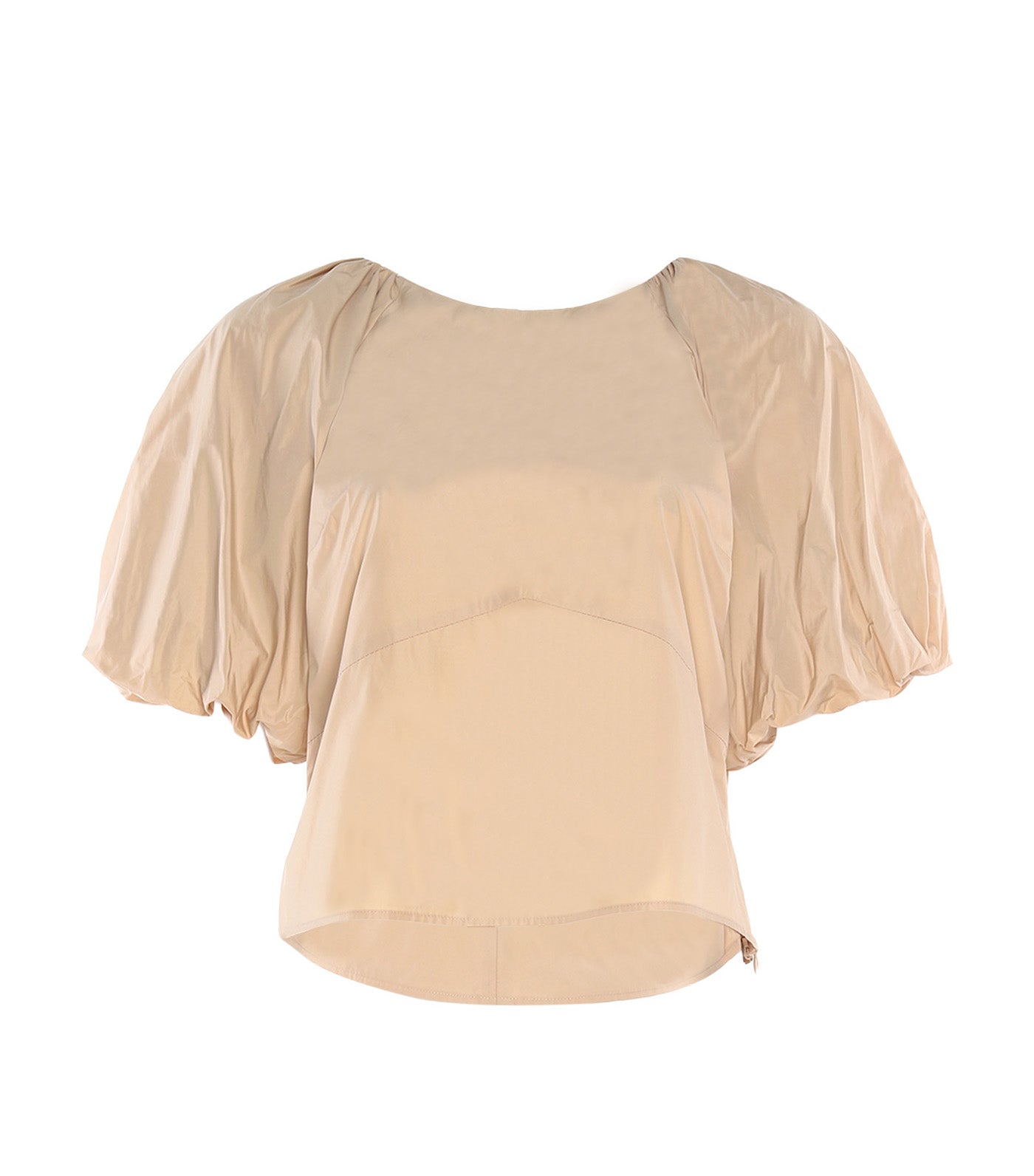 Taffeta Blouse Sandalwood