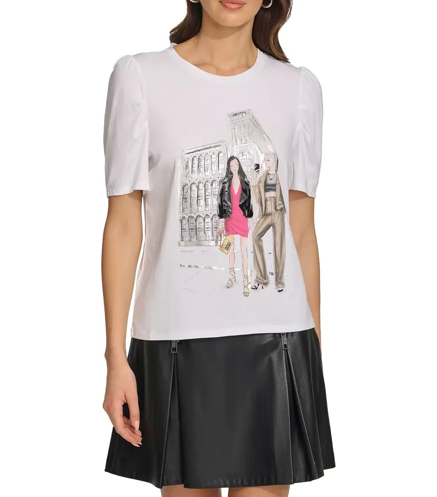 Building Conversational T-Shirt White