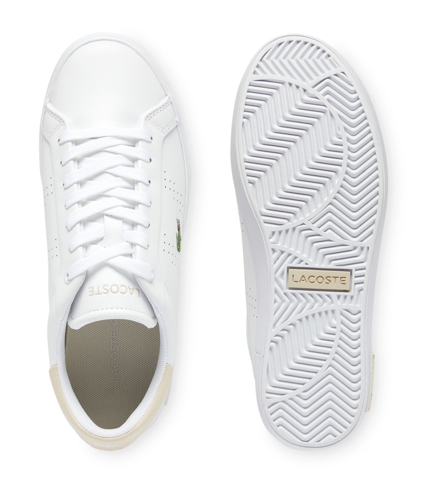 Women's Powercourt 2.0 Trainers White/Off White