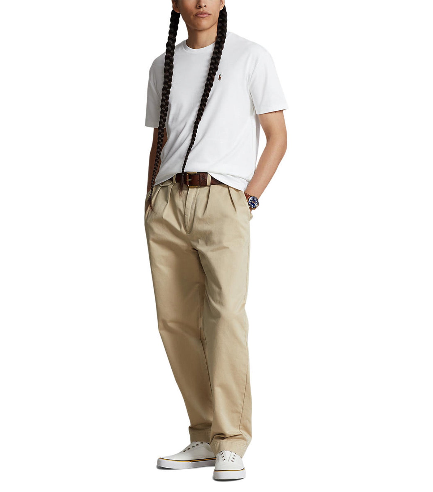 Men's Custom Slim Fit Soft Cotton T-Shirt White