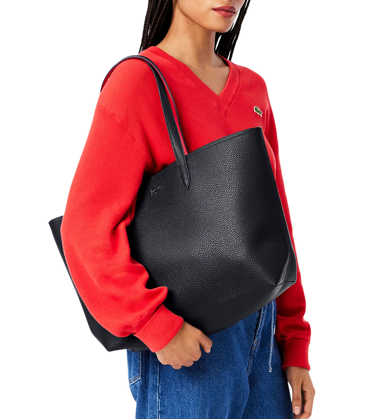 Anna Zipped Shopping Bag Abimes Petunia
