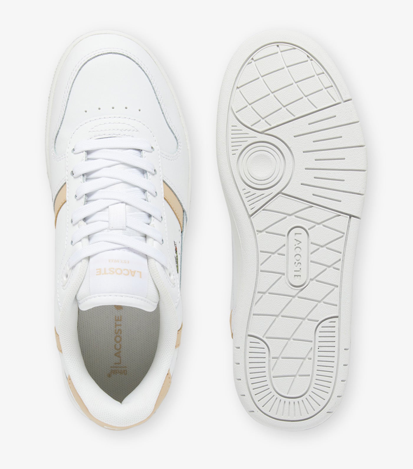 Women's T-Clip Set Trainers White/Natural