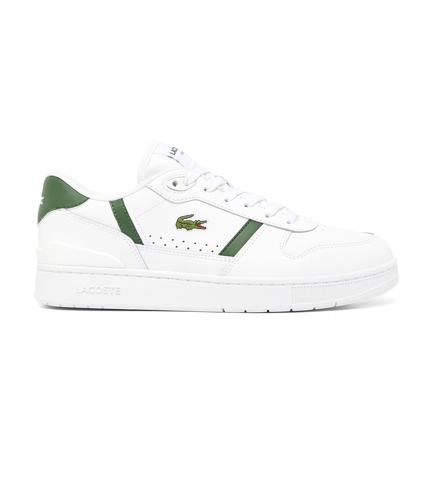 Men's T-Clip Set Trainers White/Dark Green
