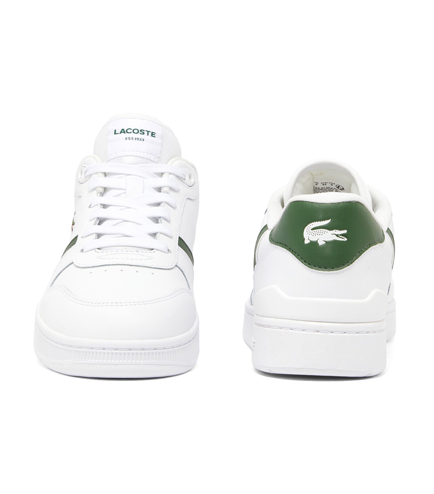 Men's T-Clip Set Trainers White/Dark Green