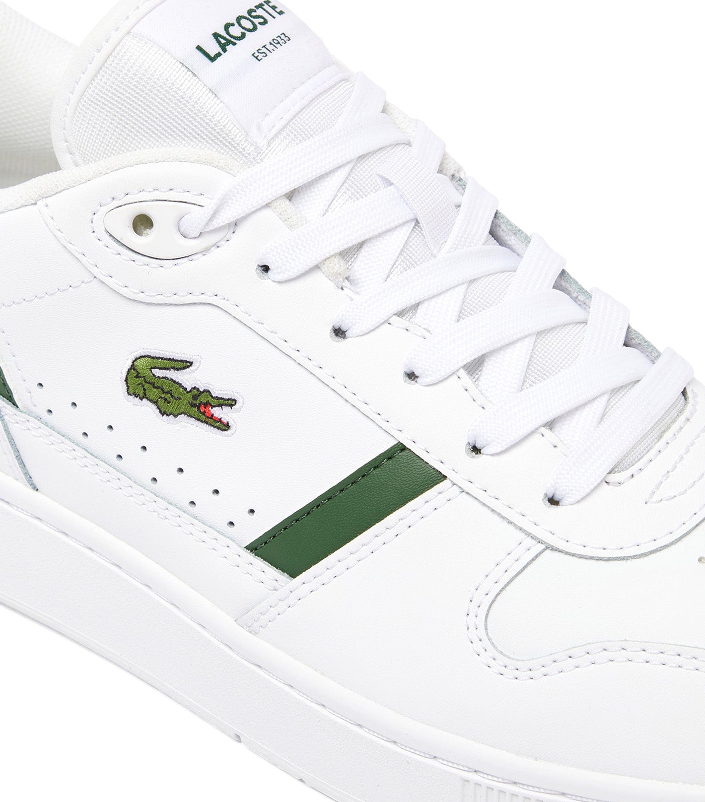 Men's T-Clip Set Trainers White/Dark Green