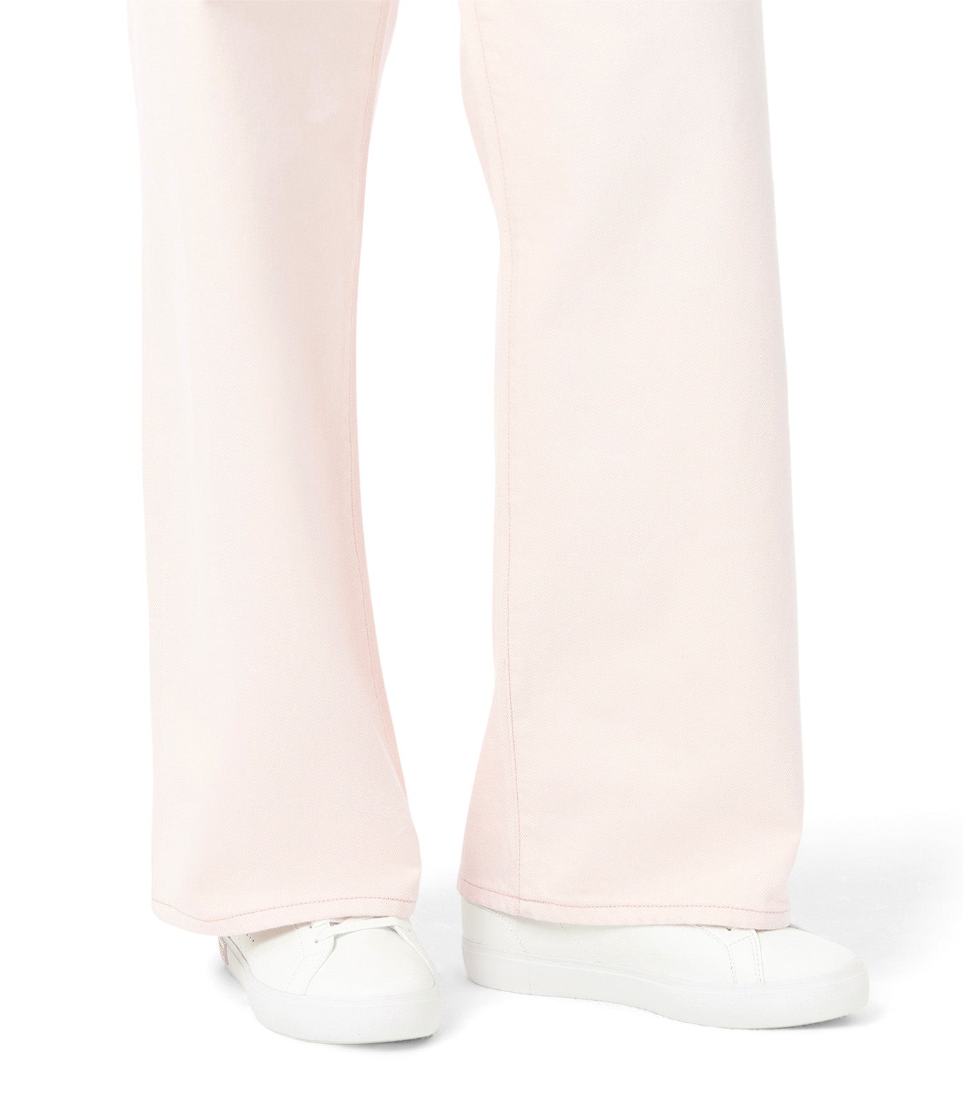 Women's Powercourt Leather Sneakers White/Pink