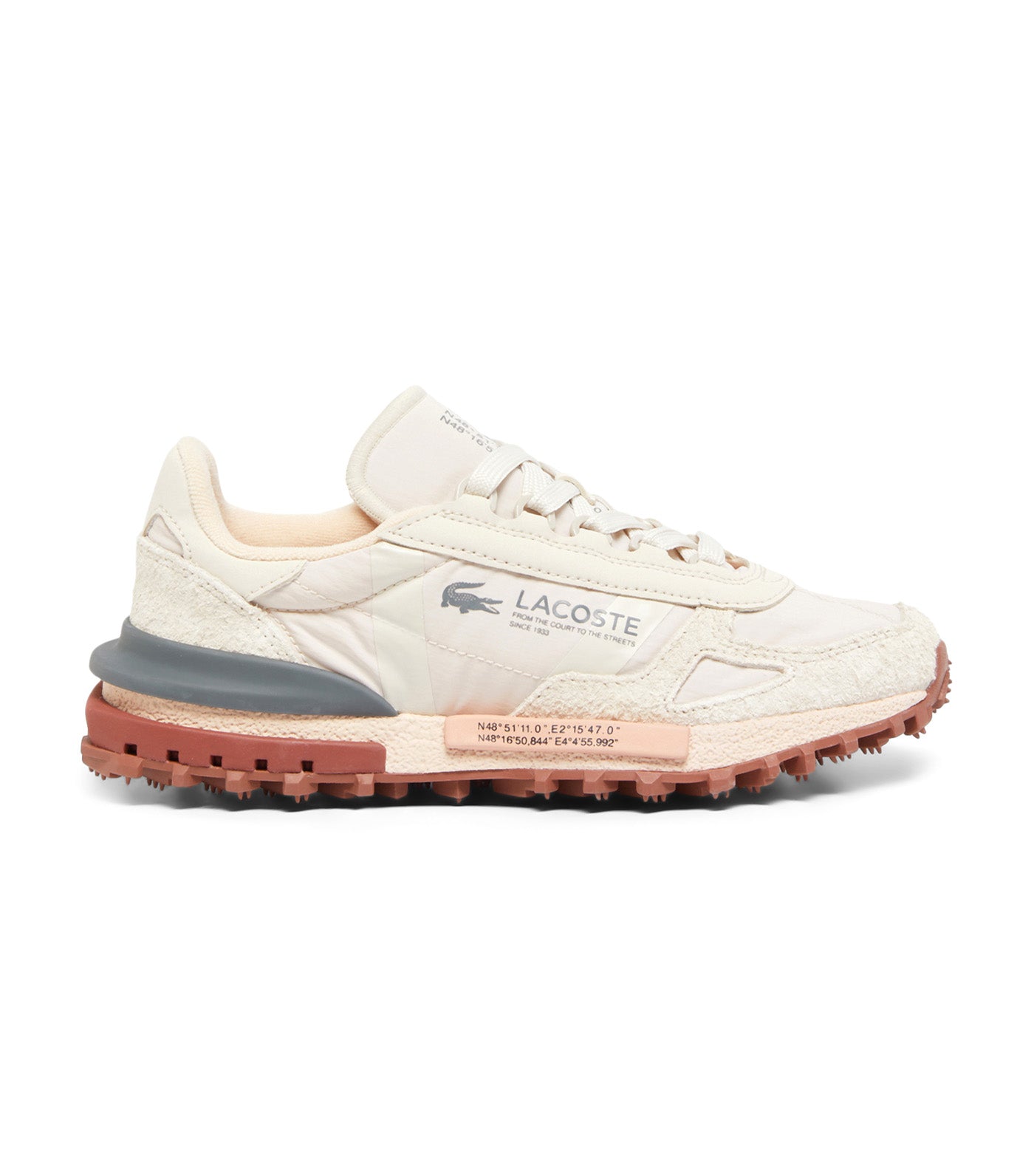 Women's Elite Active Sneakers Off White/Light Pink