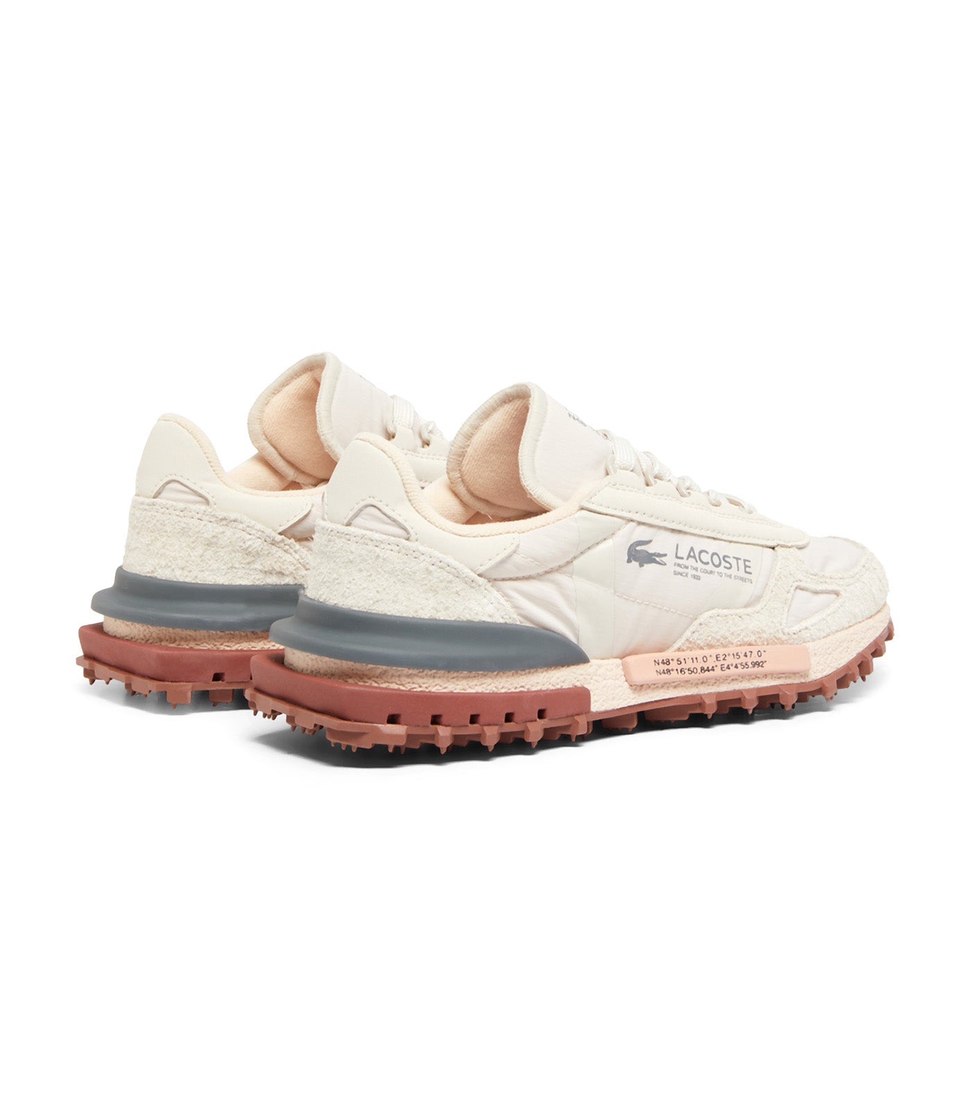 Women's Elite Active Sneakers Off White/Light Pink