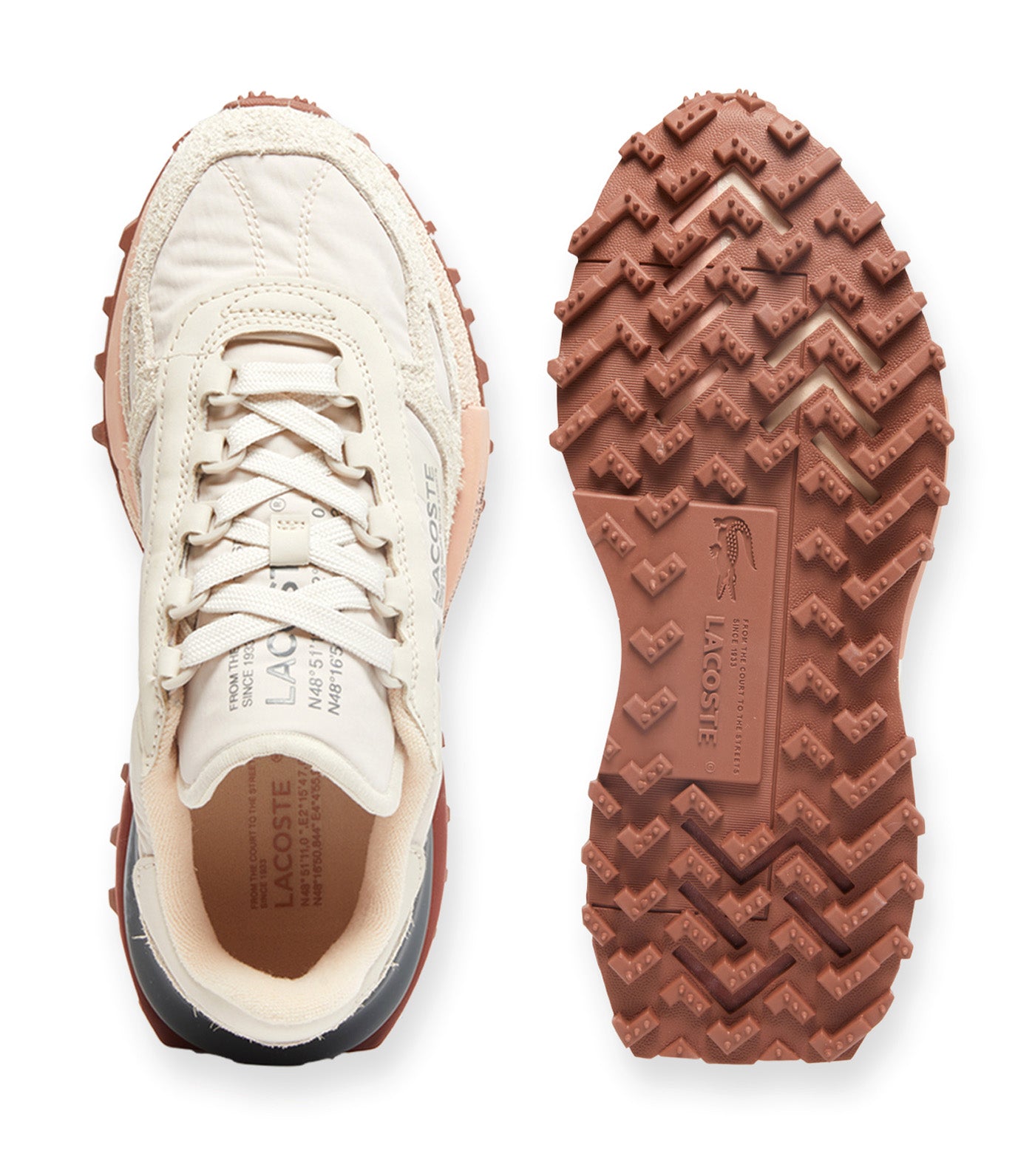 Women's Elite Active Sneakers Off White/Light Pink