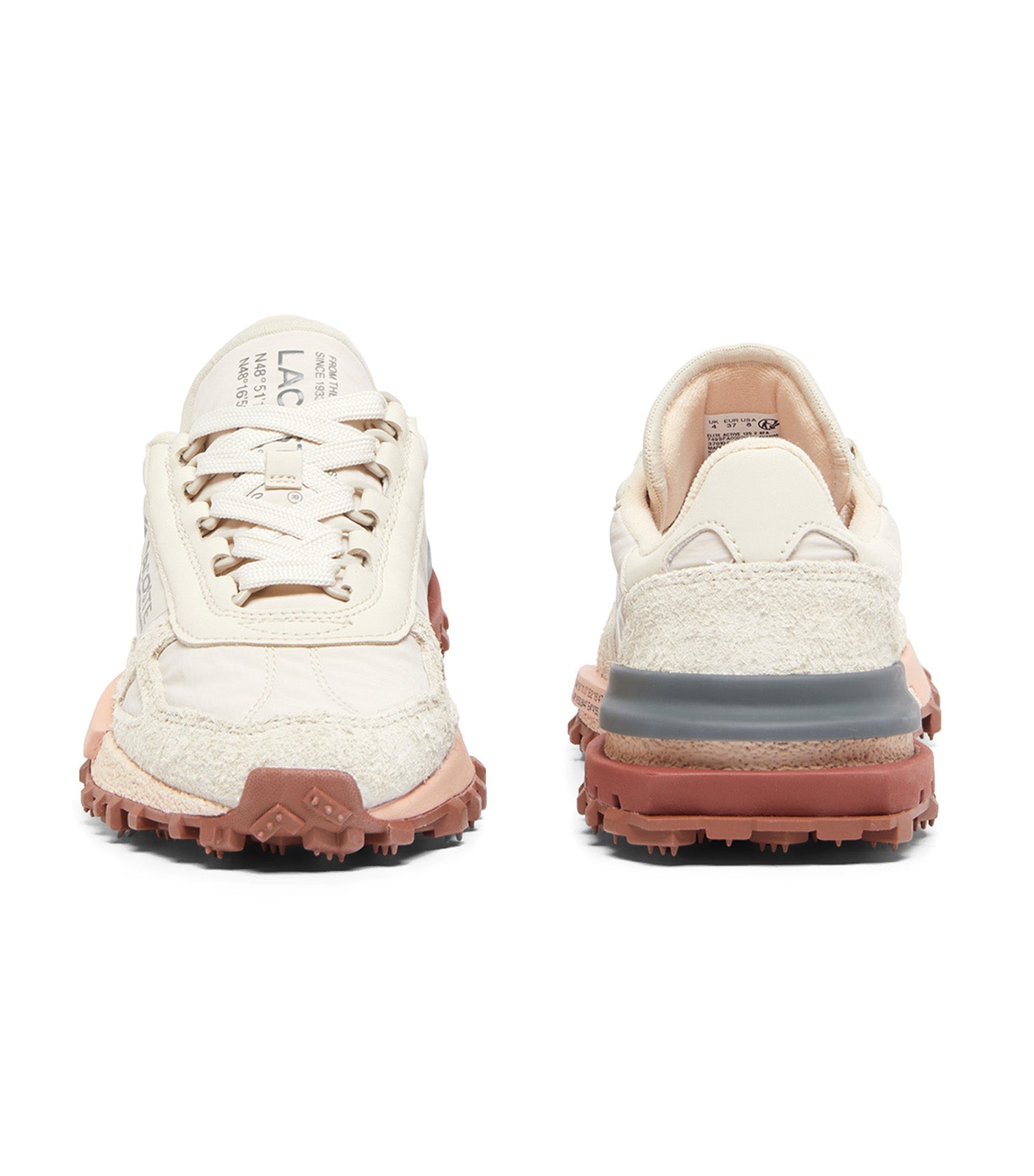Women's Elite Active Sneakers Off White/Light Pink