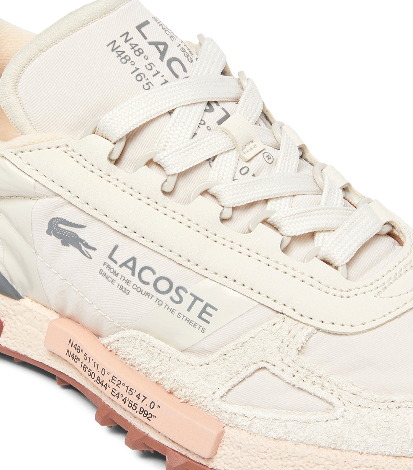 Women's Elite Active Sneakers Off White/Light Pink