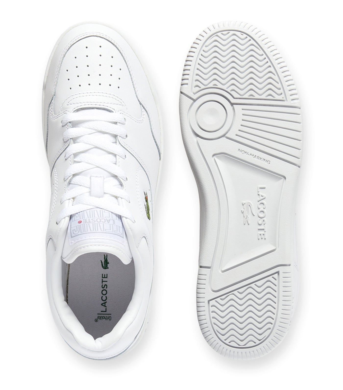 Men's Linedrive Leather Sneakers White/White