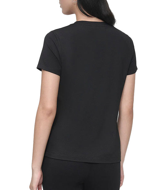 Colorful City Graphic T-Shirt Black