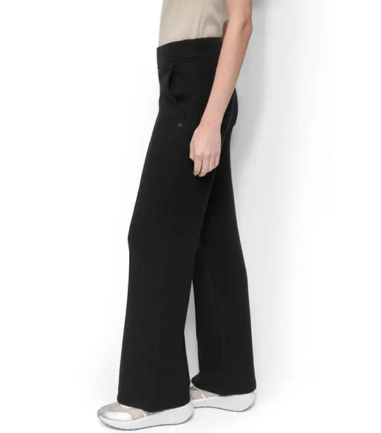 Hacci Wide Leg Pant Black