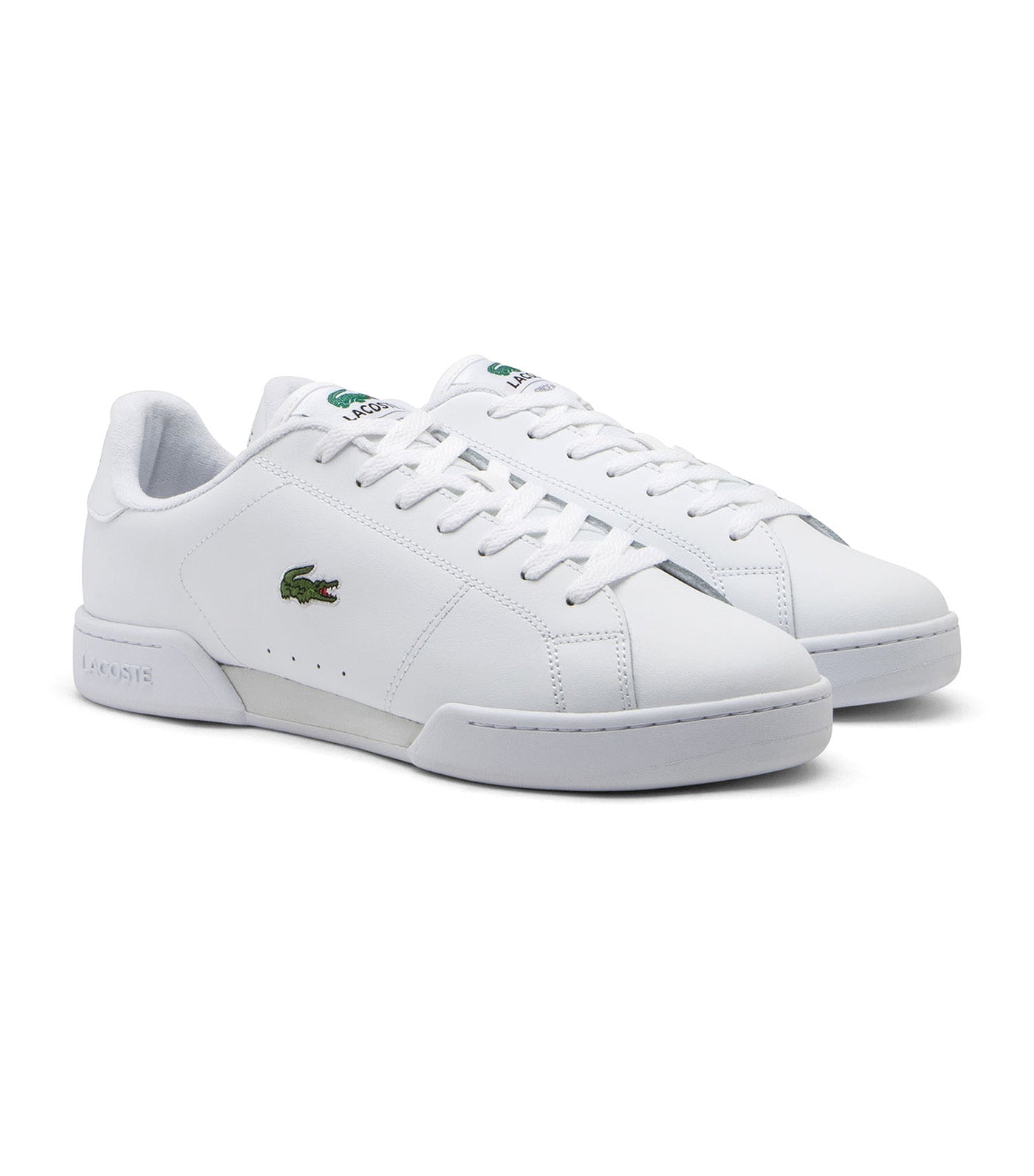 Men's Carnaby Cup Leather Sneakers White/White