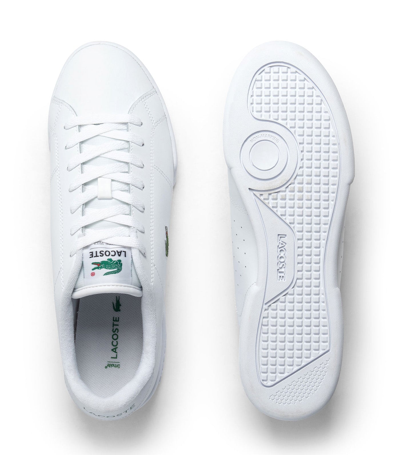 Men's Carnaby Cup Leather Sneakers White/White