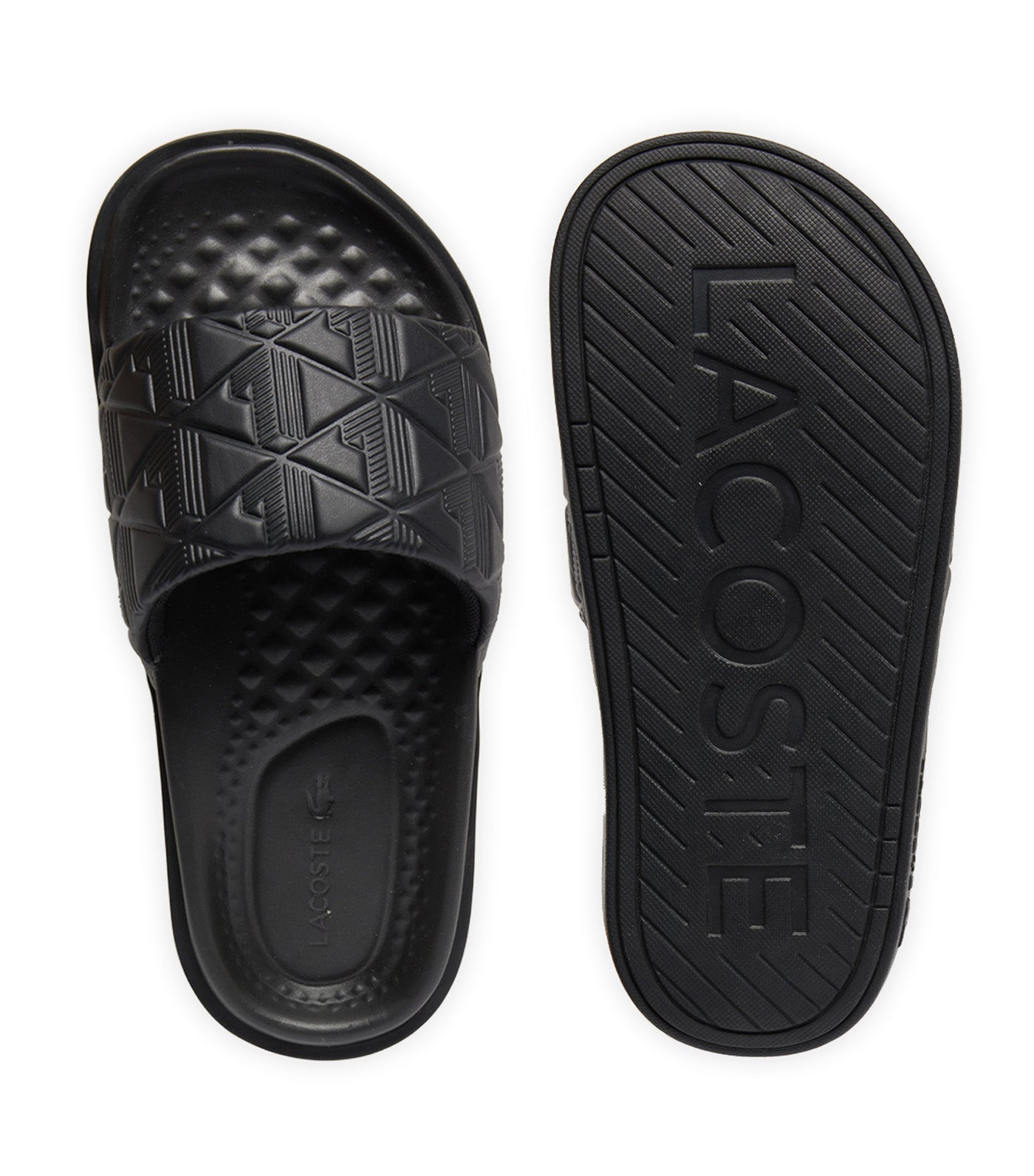 Women's Serve Slides Dual Black/Black