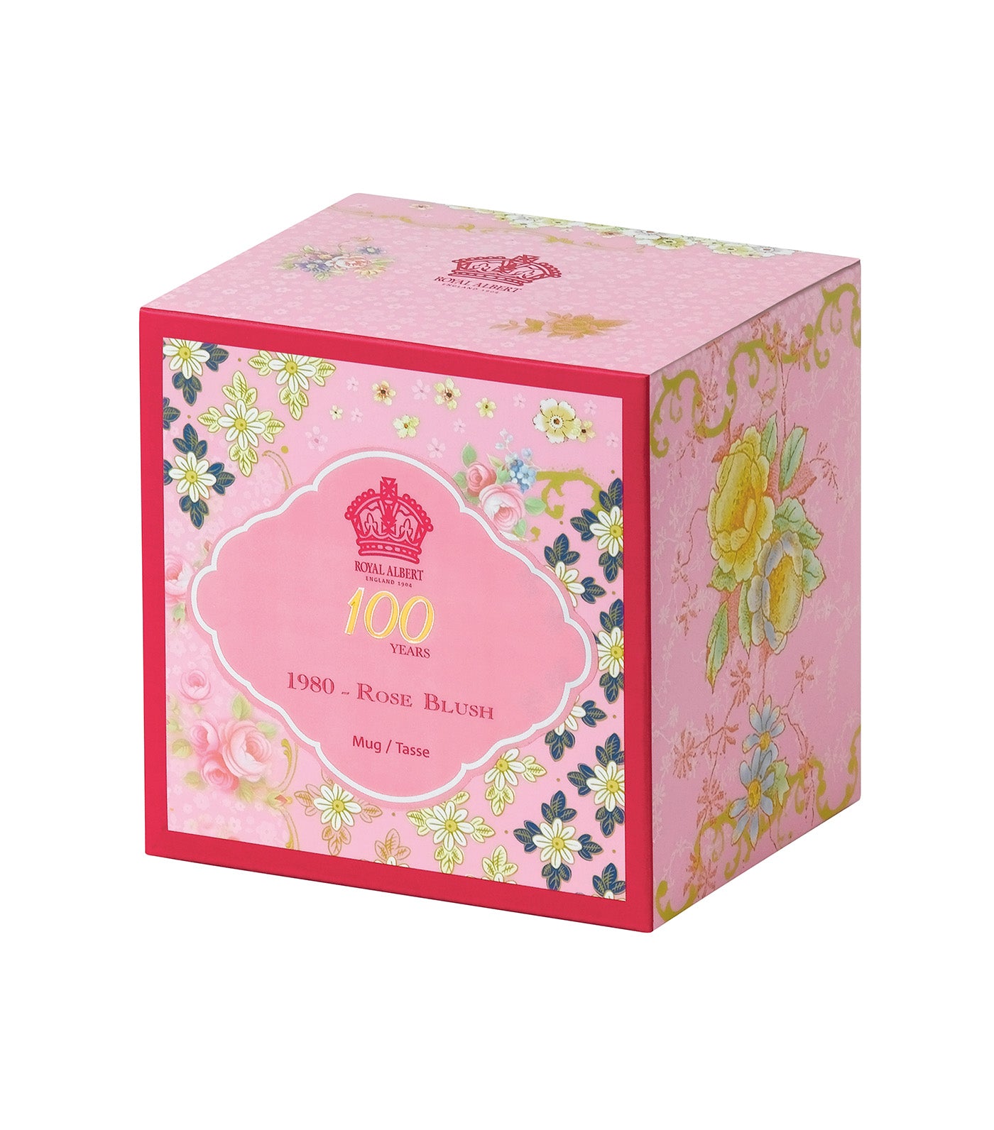 100 Years of Royal Albert Rose Blush 1980 Collection