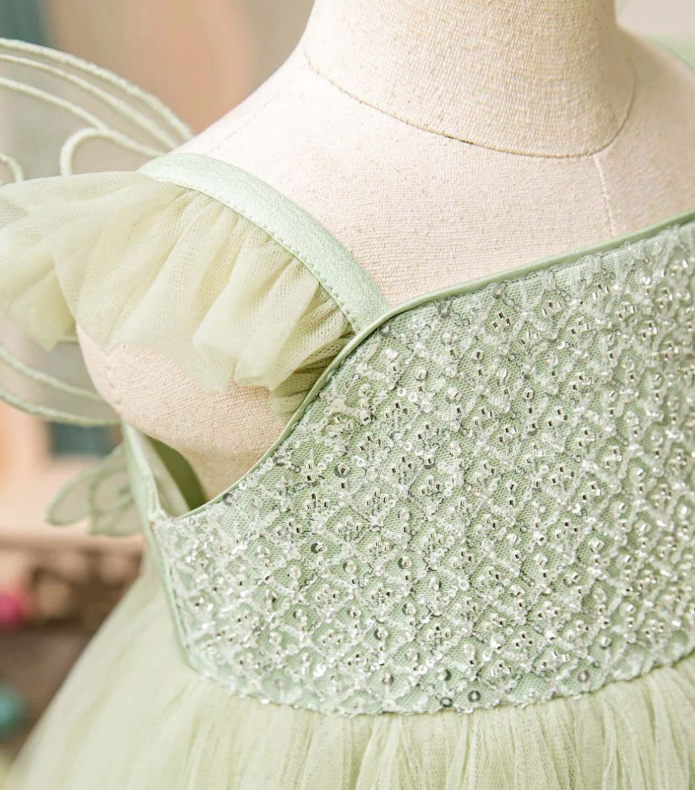 Tinkerbell Dress Green