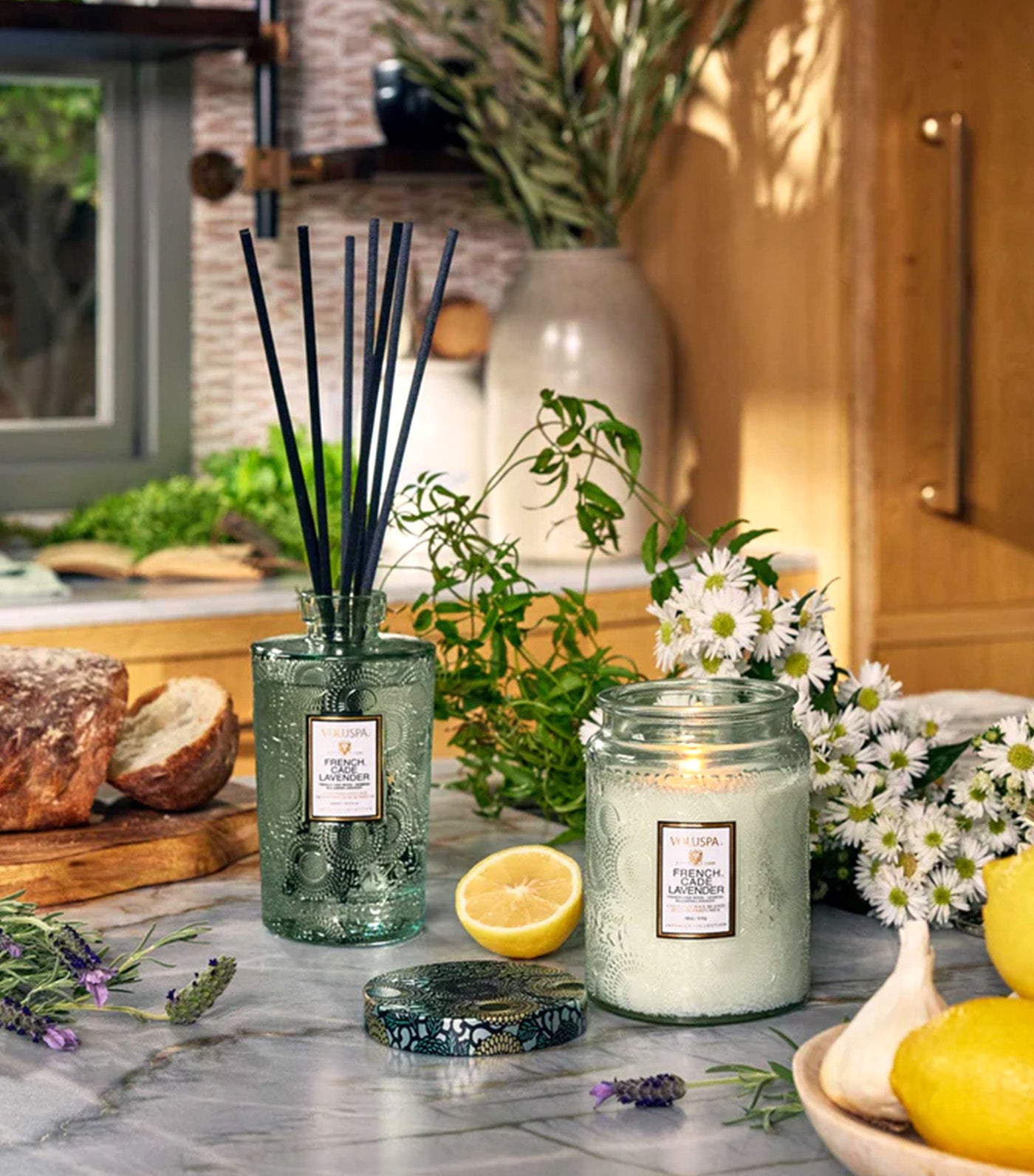 French Cade Lavender Large Jar Candle