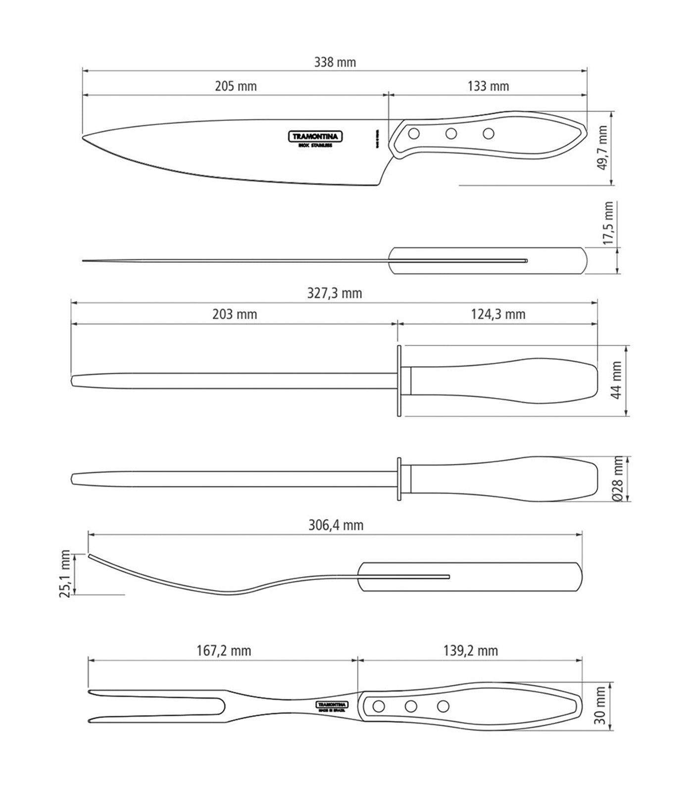 4PC BBQ Set