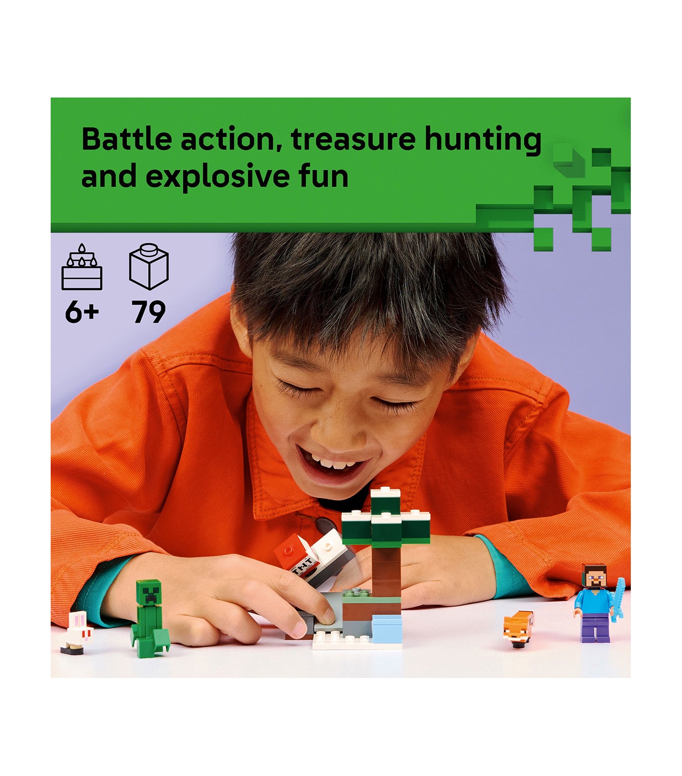 Minecraft® Steve's Taiga Adventure